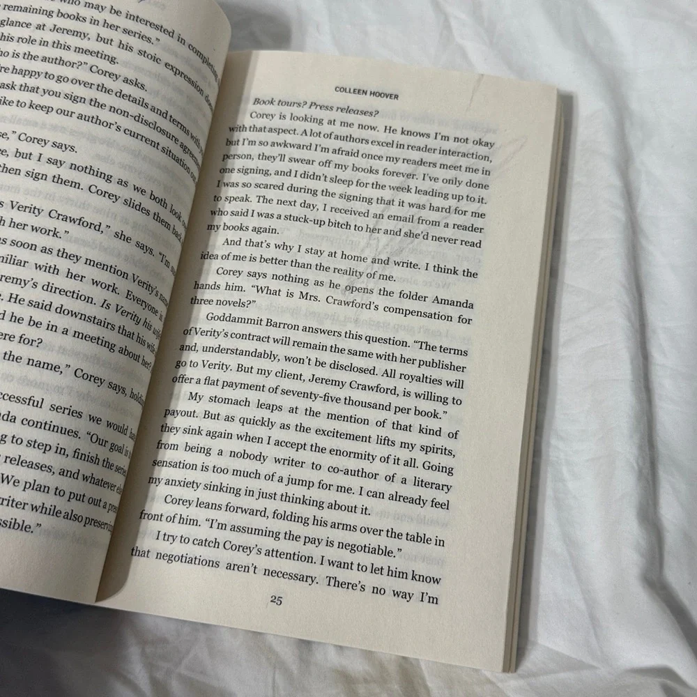 “Without Merit” and “Verity” Paperback Fiction Novels by Colleen Hoover. - Picture 11 of 15